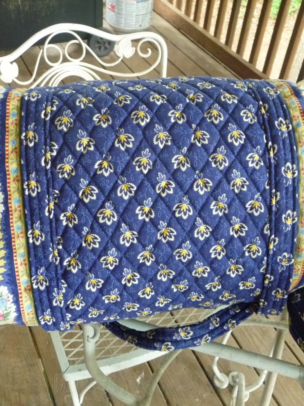 Vera Bradley Maison Blue 4 Piece Travel Set Retired - Picture 10 of 13